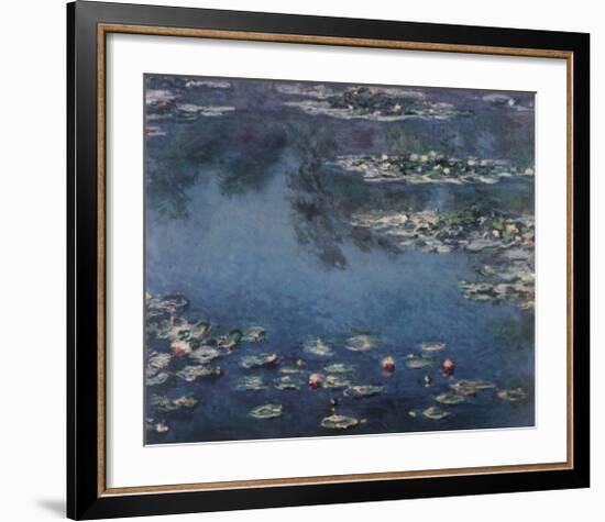 Waterlilies-Claude Monet-Framed Art Print