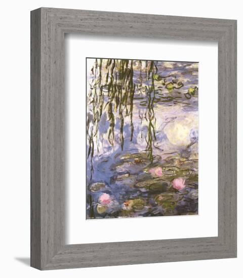 Waterlilies-Claude Monet-Framed Art Print