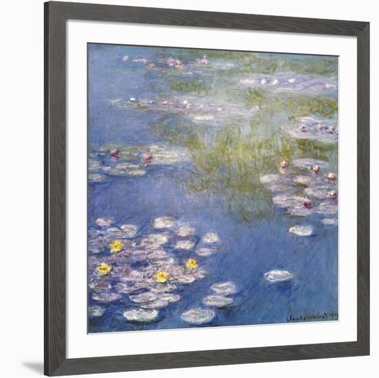 Waterlilies-Claude Monet-Framed Premium Giclee Print