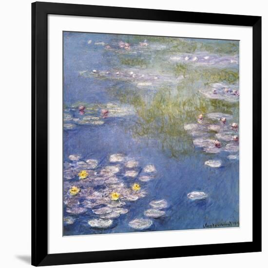 Waterlilies-Claude Monet-Framed Premium Giclee Print