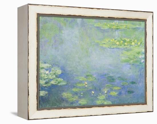 Waterlilies-Claude Monet-Framed Premier Image Canvas