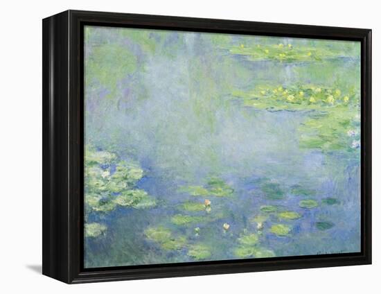 Waterlilies-Claude Monet-Framed Premier Image Canvas