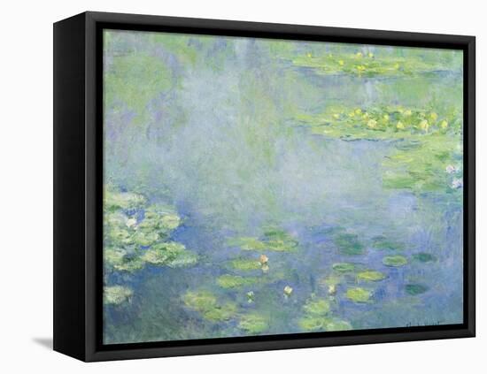 Waterlilies-Claude Monet-Framed Premier Image Canvas