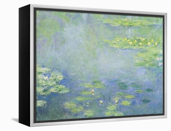 Waterlilies-Claude Monet-Framed Premier Image Canvas