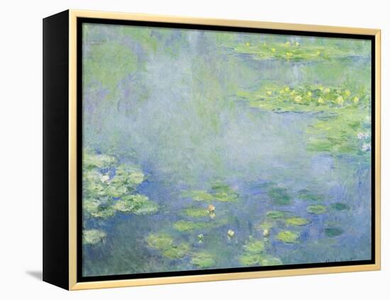 Waterlilies-Claude Monet-Framed Premier Image Canvas