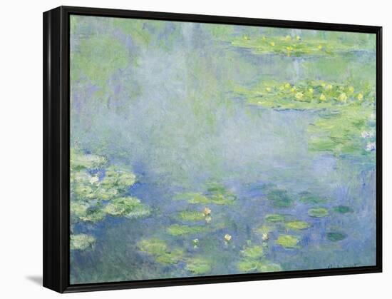 Waterlilies-Claude Monet-Framed Premier Image Canvas