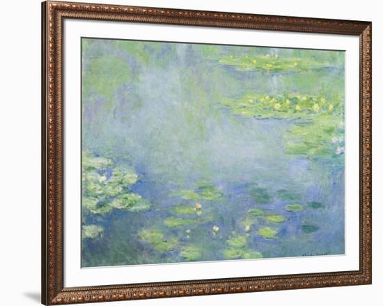 Waterlilies-Claude Monet-Framed Premium Giclee Print