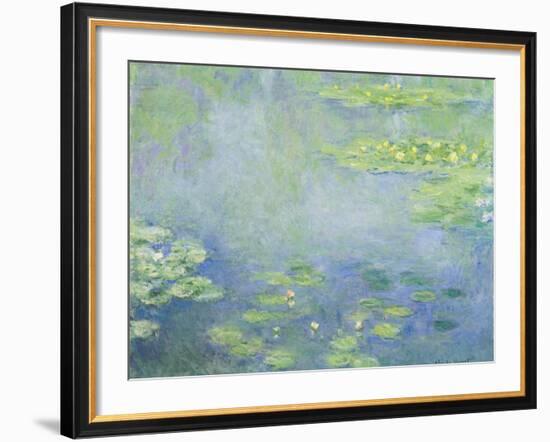 Waterlilies-Claude Monet-Framed Giclee Print