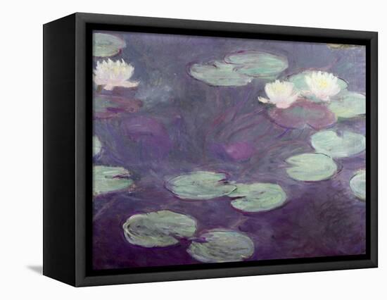 Waterlilies-Claude Monet-Framed Premier Image Canvas