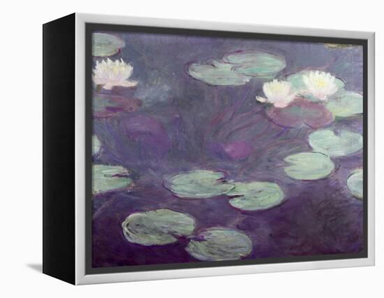 Waterlilies-Claude Monet-Framed Premier Image Canvas