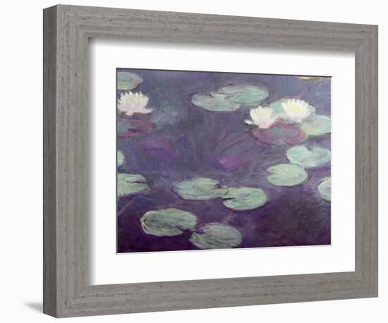 Waterlilies-Claude Monet-Framed Giclee Print