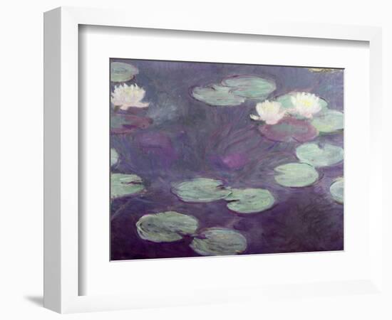 Waterlilies-Claude Monet-Framed Giclee Print