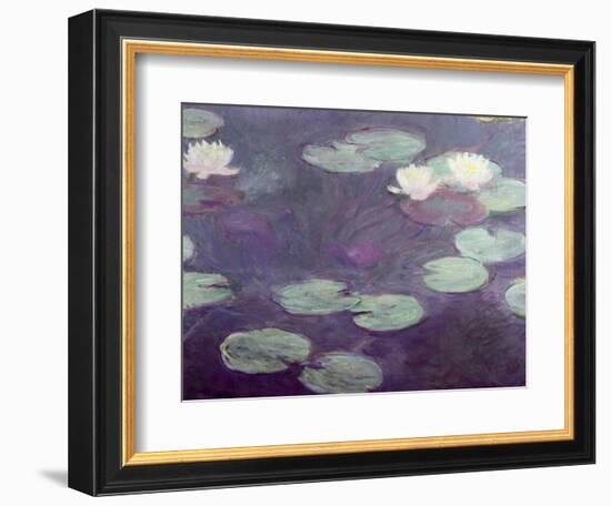 Waterlilies-Claude Monet-Framed Giclee Print