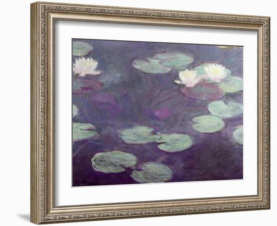 Waterlilies-Claude Monet-Framed Giclee Print