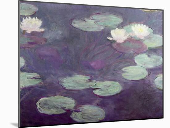 Waterlilies-Claude Monet-Mounted Giclee Print