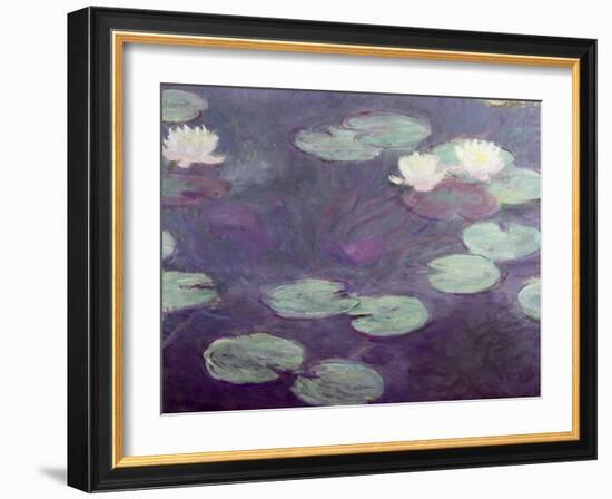 Waterlilies-Claude Monet-Framed Giclee Print