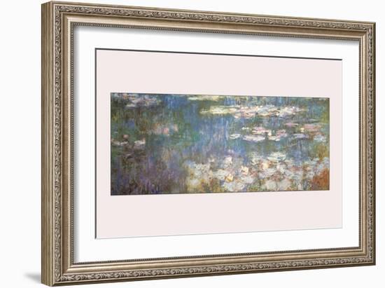 Waterlilies-Claude Monet-Framed Art Print