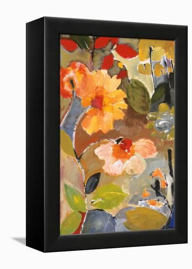 Waterlillies-Kim Parker-Framed Premier Image Canvas