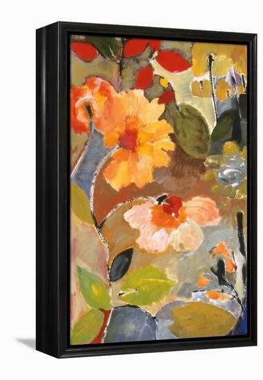 Waterlillies-Kim Parker-Framed Premier Image Canvas