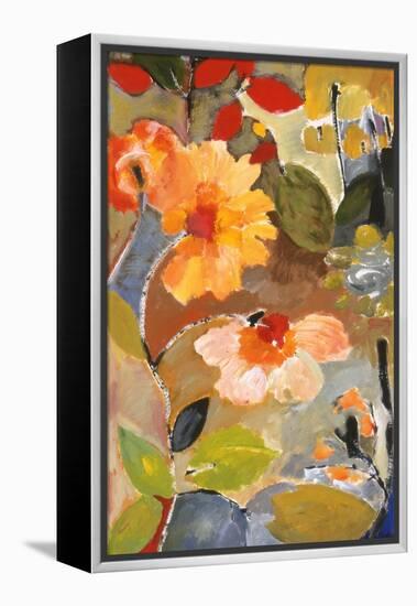 Waterlillies-Kim Parker-Framed Premier Image Canvas