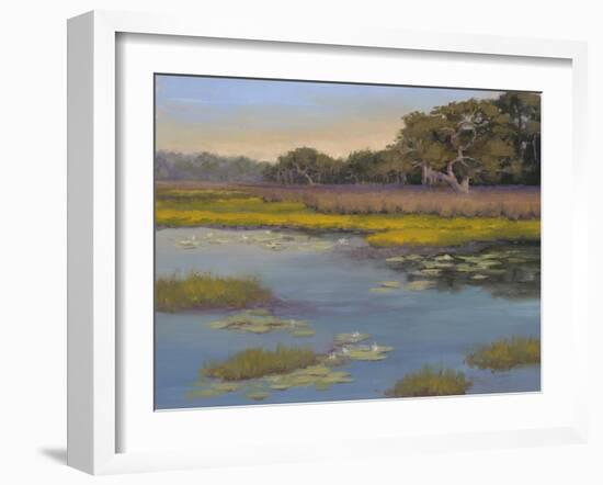 Waterlily Bay-Jill Schultz McGannon-Framed Art Print