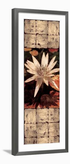 Waterlily Panel I-John Seba-Framed Art Print