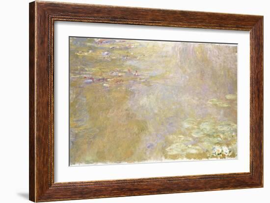 Waterlily Pond, C.1917-1919-Claude Monet-Framed Giclee Print