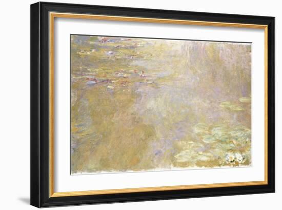 Waterlily Pond, C.1917-1919-Claude Monet-Framed Giclee Print