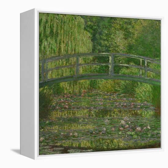 Waterlily Pond, Green Harmony, 1899-Claude Monet-Framed Premier Image Canvas