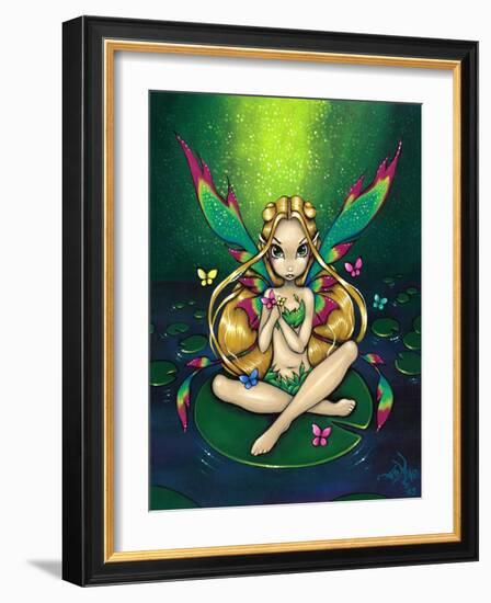 Waterlily-Jasmine Becket-Griffith-Framed Art Print