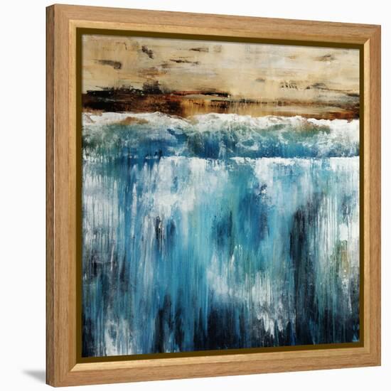 Waterline by the Coast-Sydney Edmunds-Framed Premier Image Canvas