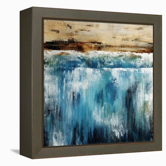 Waterline by the Coast-Sydney Edmunds-Framed Premier Image Canvas