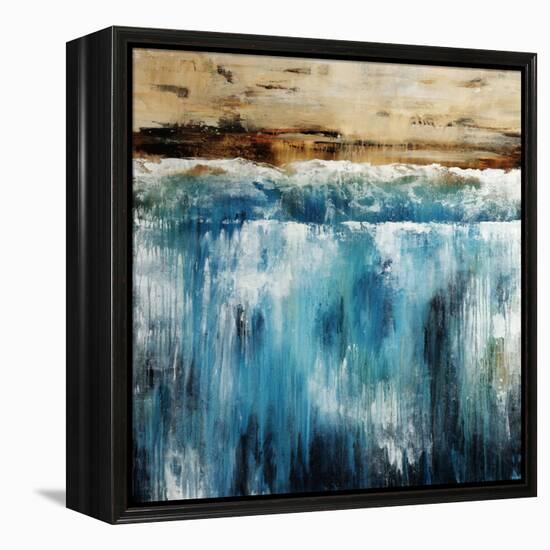 Waterline by the Coast-Sydney Edmunds-Framed Premier Image Canvas