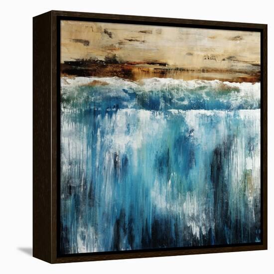 Waterline by the Coast-Sydney Edmunds-Framed Premier Image Canvas