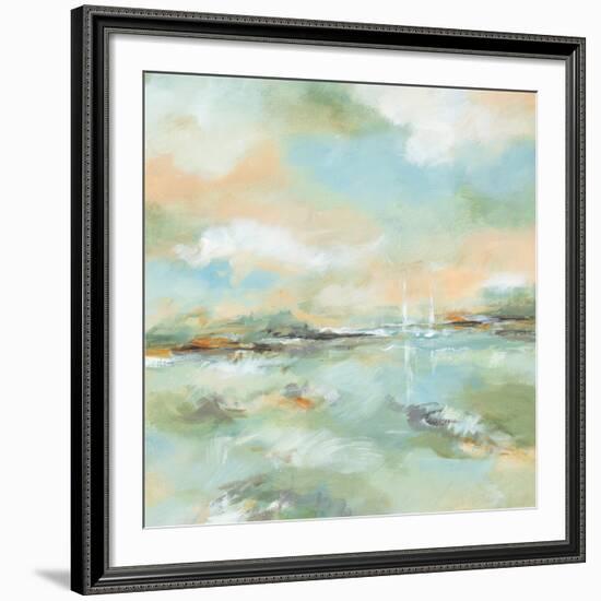 Waterline II-Michael Brey-Framed Art Print