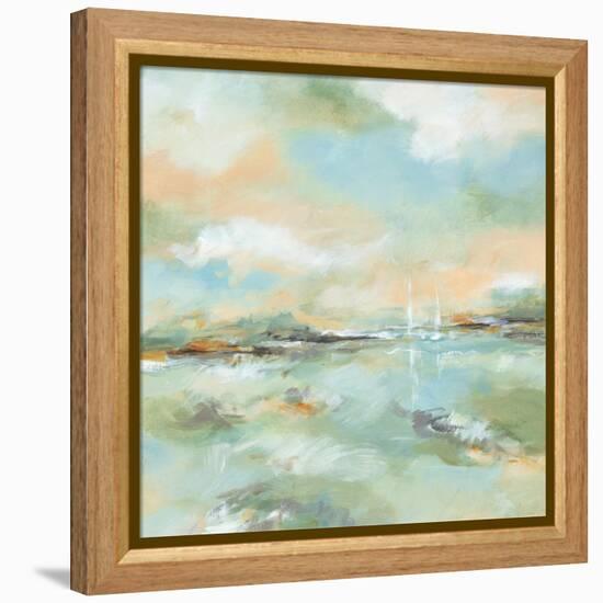 Waterline II-Michael Brey-Framed Stretched Canvas