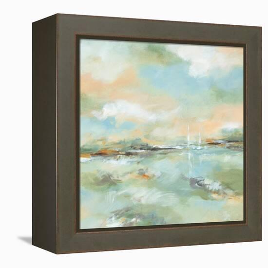 Waterline II-Michael Brey-Framed Stretched Canvas