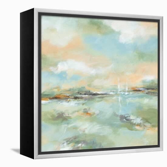 Waterline II-Michael Brey-Framed Stretched Canvas