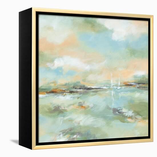 Waterline II-Michael Brey-Framed Stretched Canvas