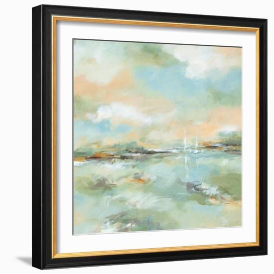 Waterline II-Michael Brey-Framed Art Print