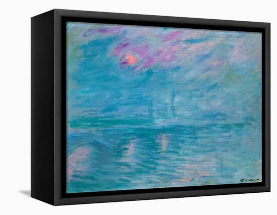 Waterloo Bridge, 1899-1903-Claude Monet-Framed Premier Image Canvas