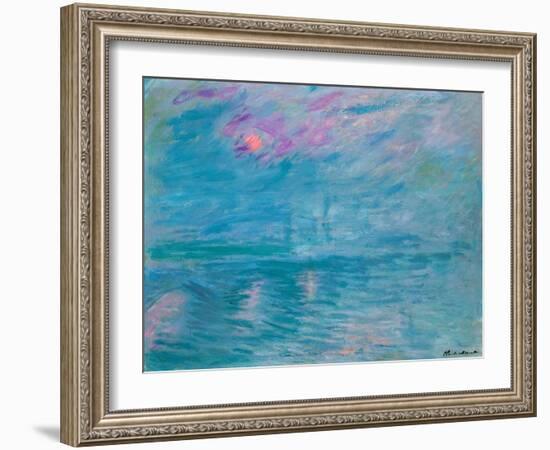 Waterloo Bridge, 1899-1903-Claude Monet-Framed Giclee Print