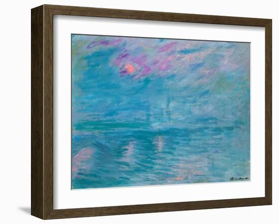 Waterloo Bridge, 1899-1903-Claude Monet-Framed Giclee Print