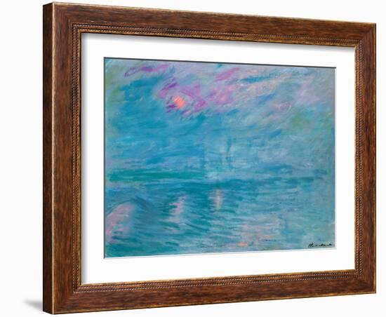 Waterloo Bridge, 1899-1903-Claude Monet-Framed Giclee Print