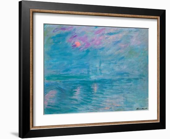 Waterloo Bridge, 1899-1903-Claude Monet-Framed Giclee Print