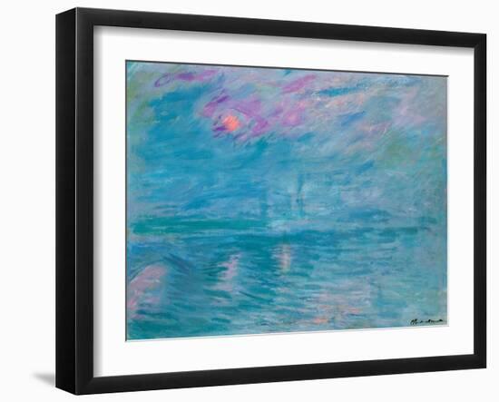 Waterloo Bridge, 1899-1903-Claude Monet-Framed Giclee Print