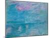 Waterloo Bridge, 1899-1903-Claude Monet-Mounted Giclee Print