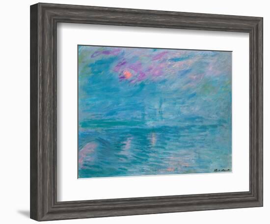 Waterloo Bridge, 1899-1903-Claude Monet-Framed Giclee Print