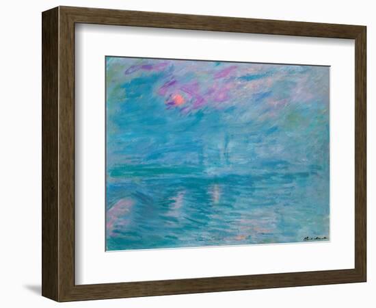 Waterloo Bridge, 1899-1903-Claude Monet-Framed Giclee Print