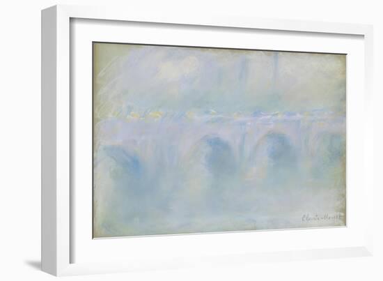 Waterloo Bridge, 1901-Claude Monet-Framed Giclee Print